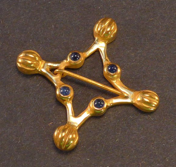 (image for) Sapphire Brooch - Click Image to Close