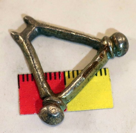 (image for) Silver Byzantine Buckle Loop - Click Image to Close