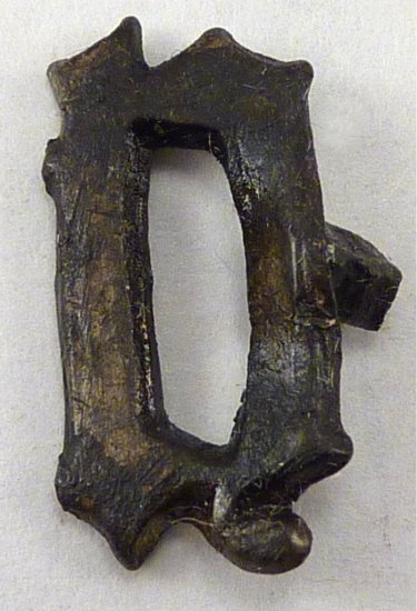 (image for) Pewter Letter Mount - Click Image to Close