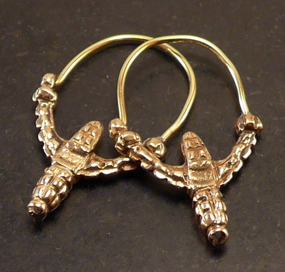 (image for) Rus/Byzantine Earrings - Click Image to Close