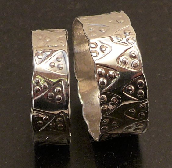 (image for) Viking Punchwork Ring - Click Image to Close