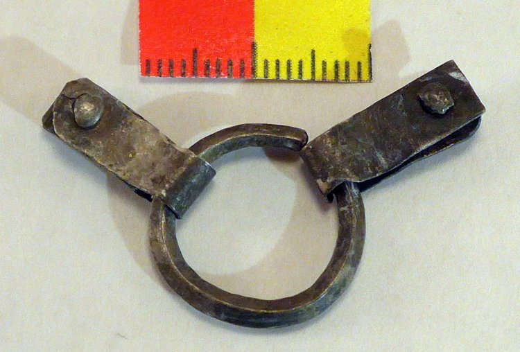 (image for) Silver Roman Strap Connector - Click Image to Close