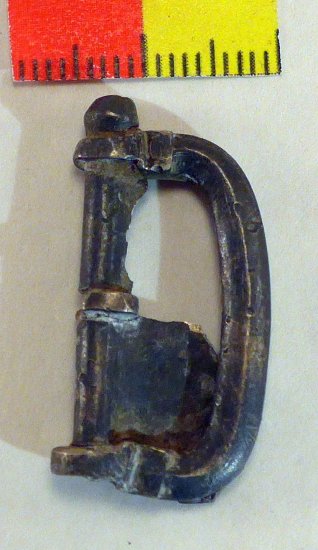 (image for) Silver Roman Buckle - Click Image to Close