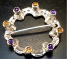 (image for) Silver Ring Brooch