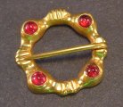(image for) Balas Ruby Brooch