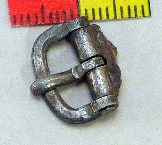 (image for) Silver Roman Buckle - Click Image to Close