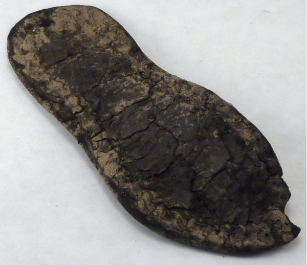 (image for) Medieval Child's Shoe Sole - Click Image to Close