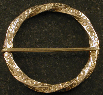 (image for) Cable twist brooch - Click Image to Close